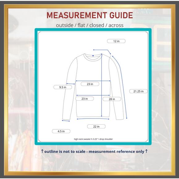 Vintage Festive Red and Cream Turtleneck Sweater - Picture 2 of 8